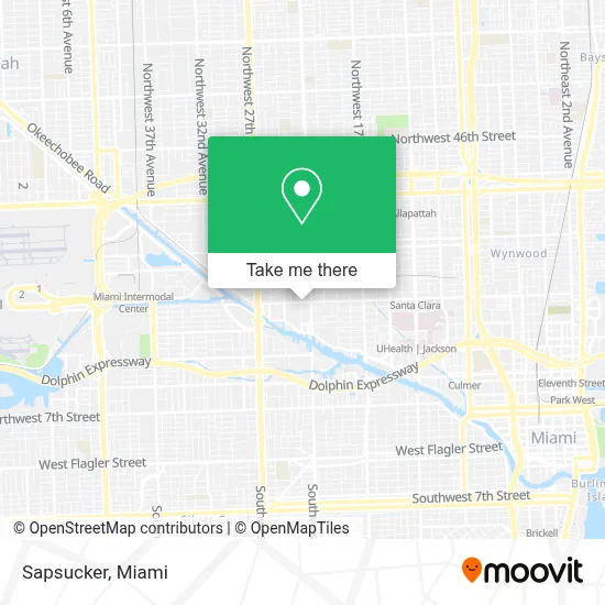 Sapsucker map