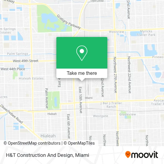 H&T Construction And Design map