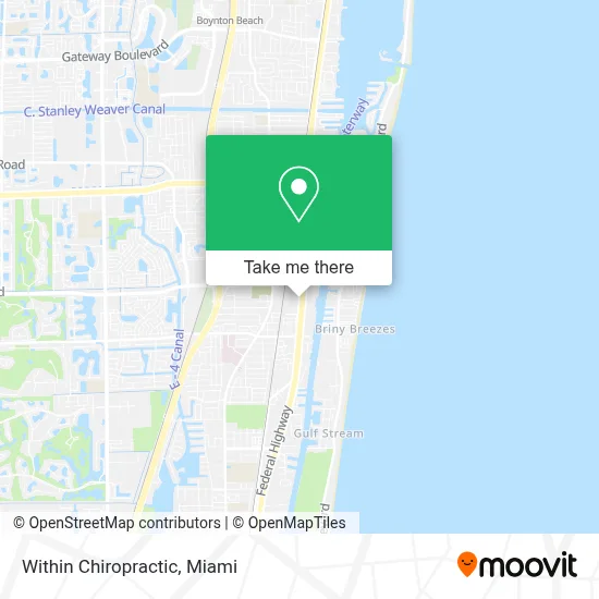 Within Chiropractic map