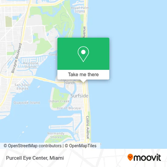 Purcell Eye Center map