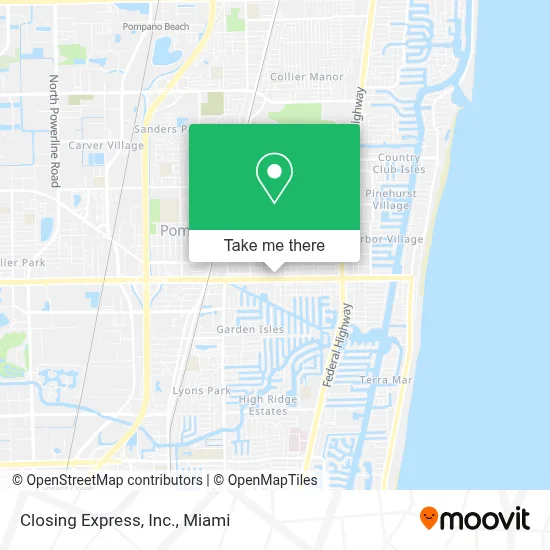 Closing Express, Inc. map
