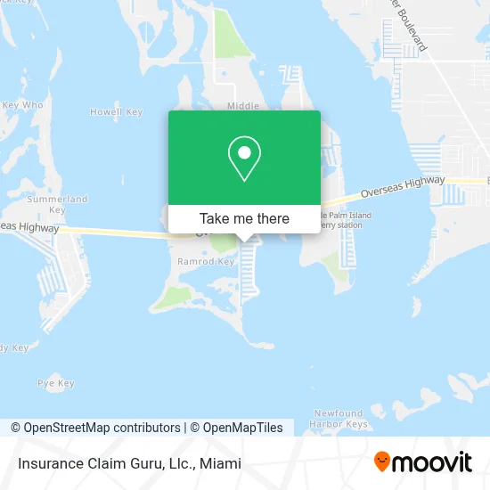 Insurance Claim Guru, Llc. map