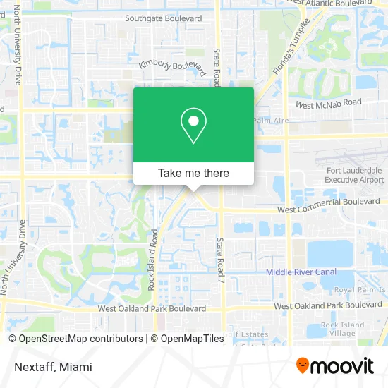 Nextaff map