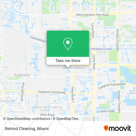 Behind Cleaning map