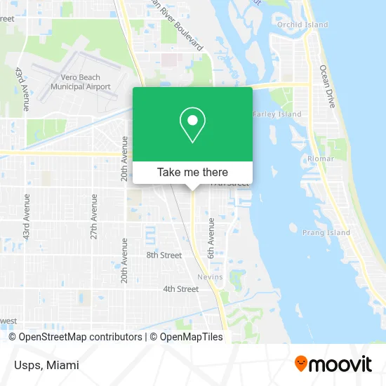 Usps map