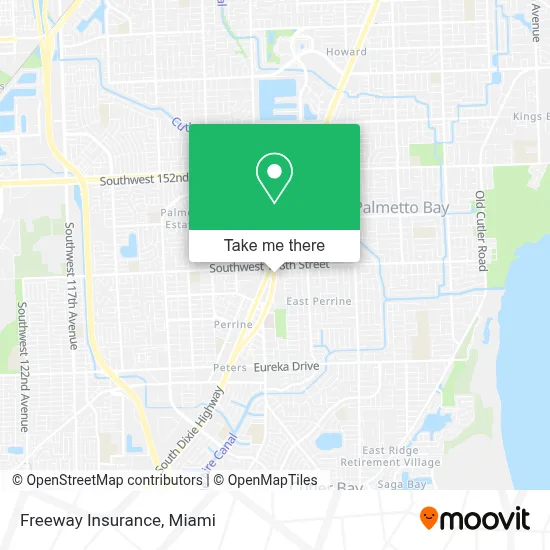 Freeway Insurance map