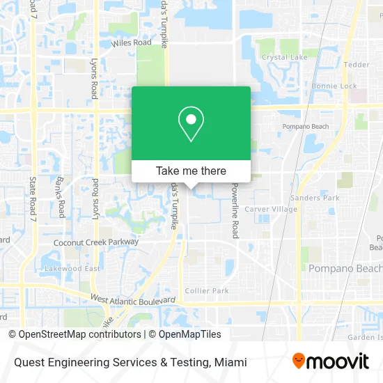 Quest Engineering Services & Testing map