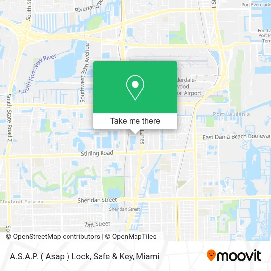 A.S.A.P. ( Asap ) Lock, Safe & Key map