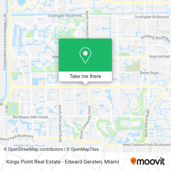 Kings Point Real Estate - Edward Gersten map