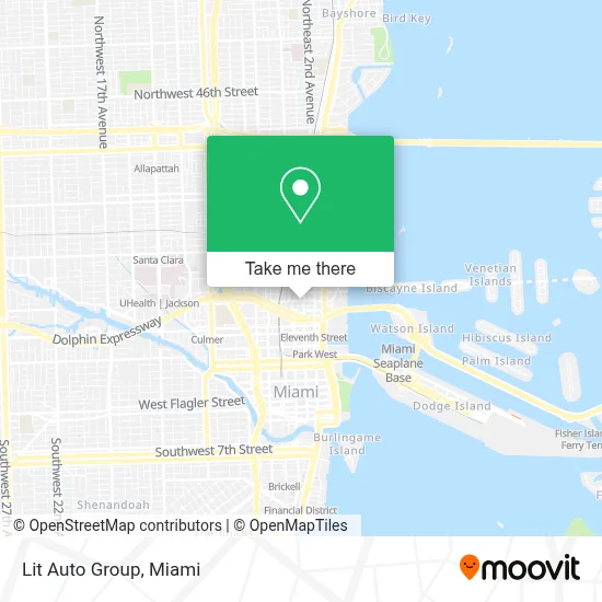Lit Auto Group map