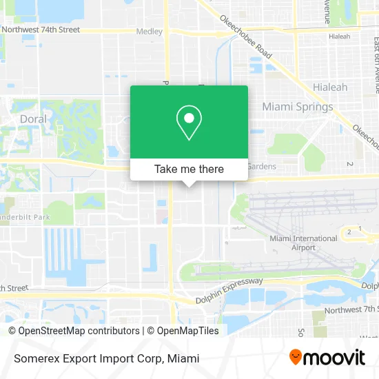 Somerex Export Import Corp map