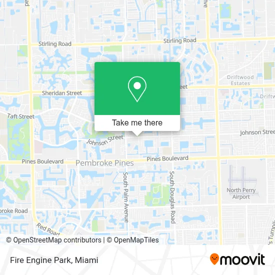 Fire Engine Park map