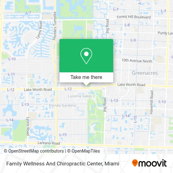 Family Wellness And Chiropractic Center map