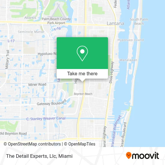 The Detail Experts, Llc map