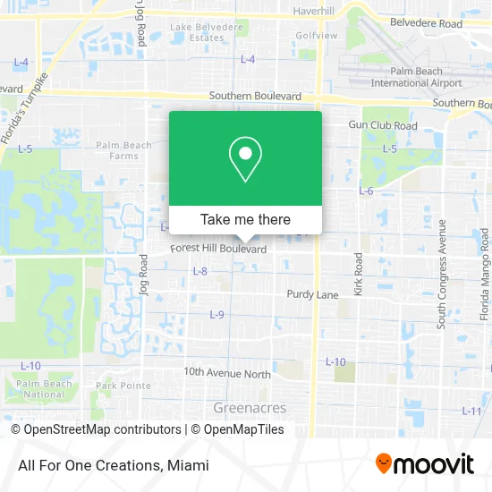 All For One Creations map