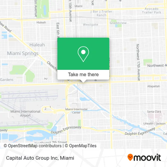 Capital Auto Group Inc map