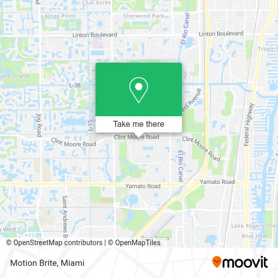 Motion Brite map