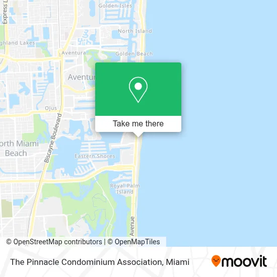 The Pinnacle Condominium Association map