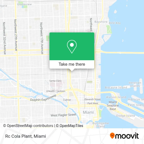 Rc Cola Plant map