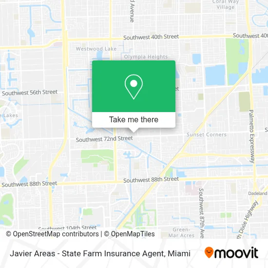Javier Areas - State Farm Insurance Agent map