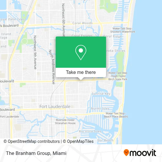 The Branham Group map