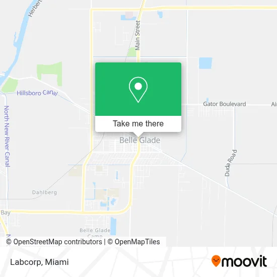 Labcorp map