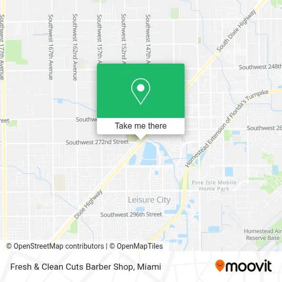 Fresh & Clean Cuts Barber Shop map