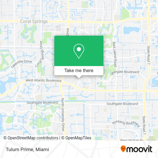Tulum Prime map