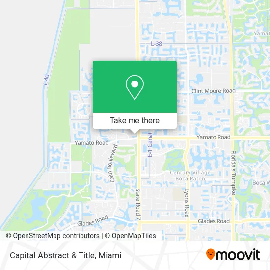 Capital Abstract & Title map