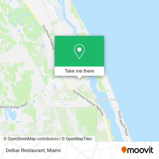 Delbar Restaurant map