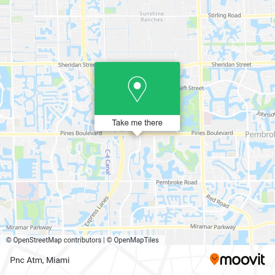 Pnc Atm map