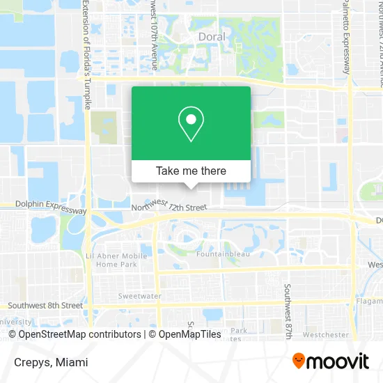 Crepys map