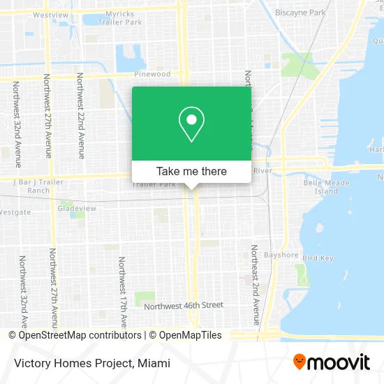 Victory Homes Project map