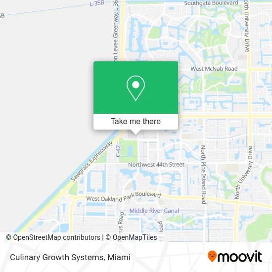 Culinary Growth Systems map