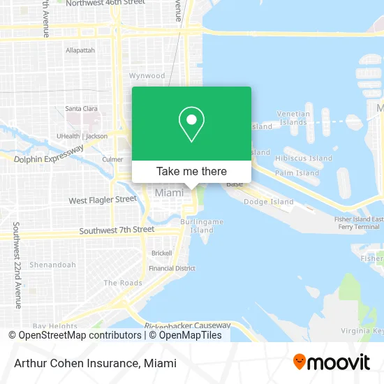 Arthur Cohen Insurance map