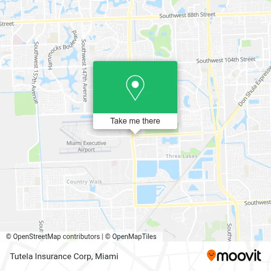 Tutela Insurance Corp map