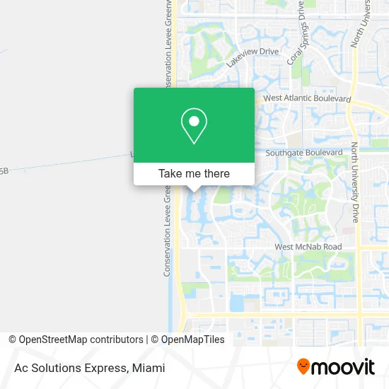 Ac Solutions Express map