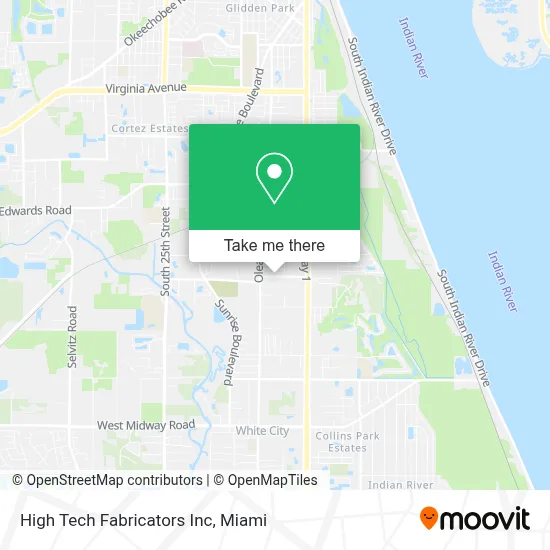 High Tech Fabricators Inc map