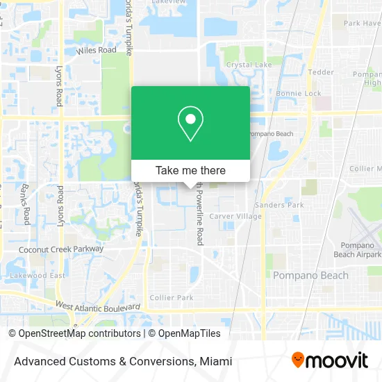 Advanced Customs & Conversions map