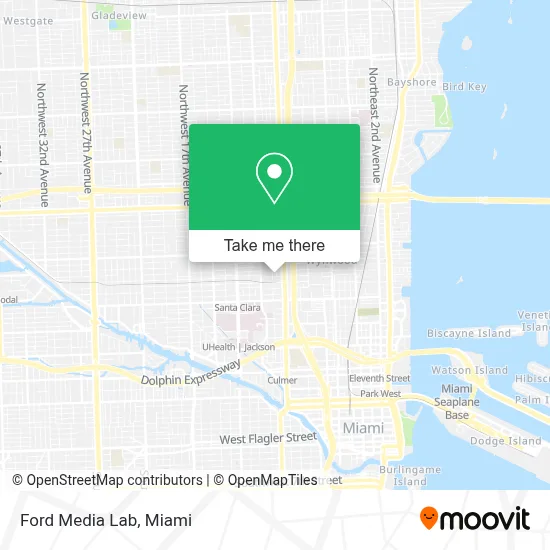 Ford Media Lab map