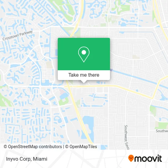 Inyvo Corp map
