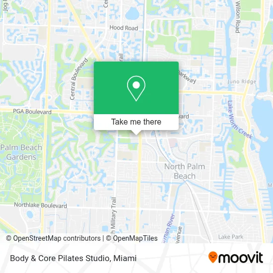 Body & Core Pilates Studio map