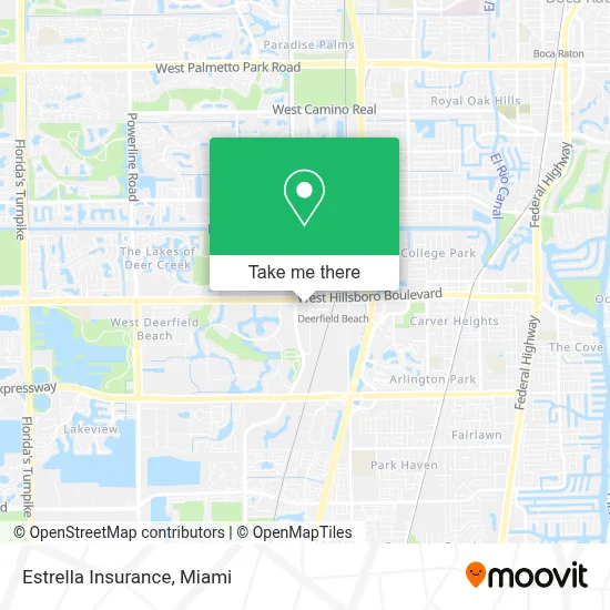 Estrella Insurance map
