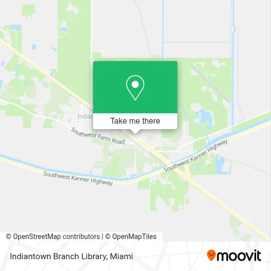 Indiantown Branch Library map