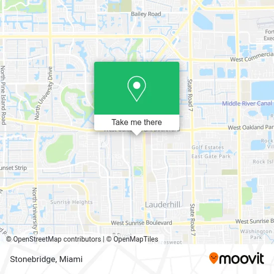 Stonebridge map