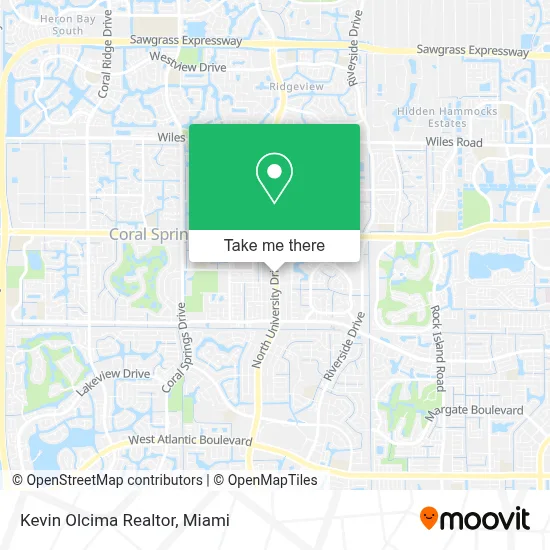 Kevin Olcima Realtor map