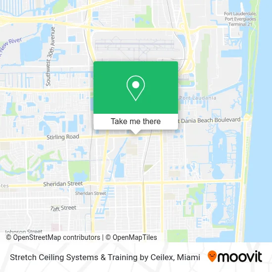 Stretch Ceiling Systems & Training by Ceilex map