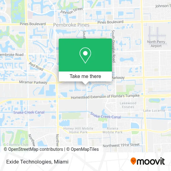 Exide Technologies map