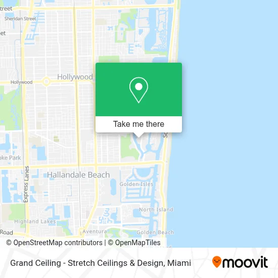 Grand Ceiling - Stretch Ceilings & Design map