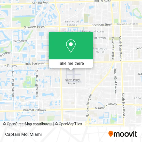 Captain Mo map